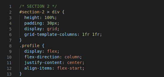 Minh họa CSS code